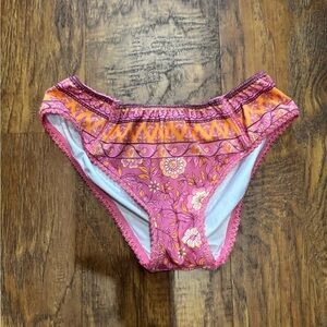 Spell Pink and Orange Floral Bloomers. utopia sz small